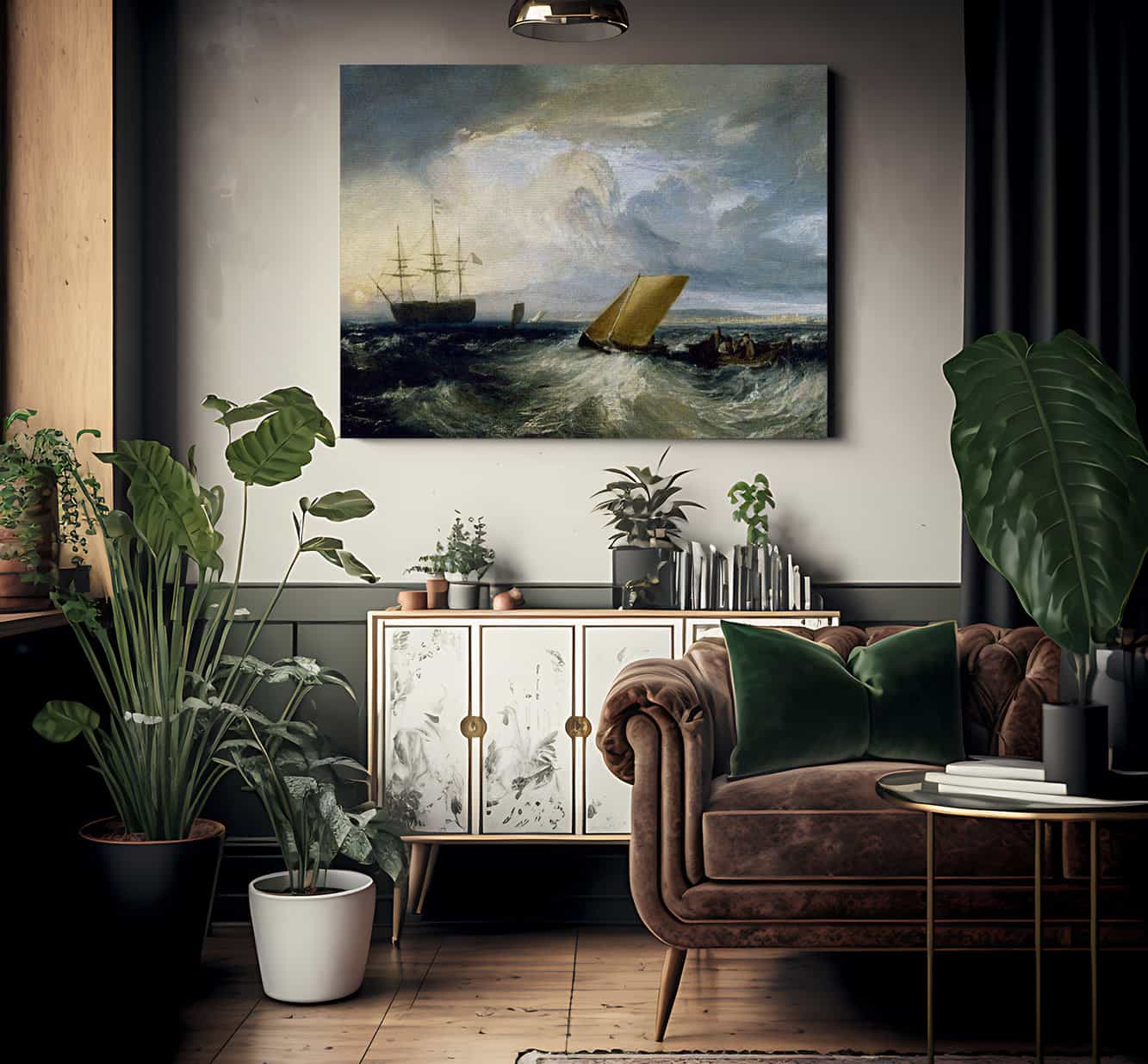 Sheerness As Seen From The Nore By Joseph Mallord William Turner Fine Art Print
