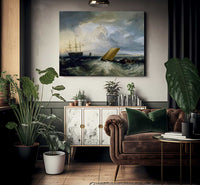 Sheerness As Seen From The Nore By Joseph Mallord William Turner Fine Art Print