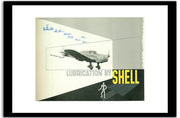 Shell  Vintage Postera Fine Art Print