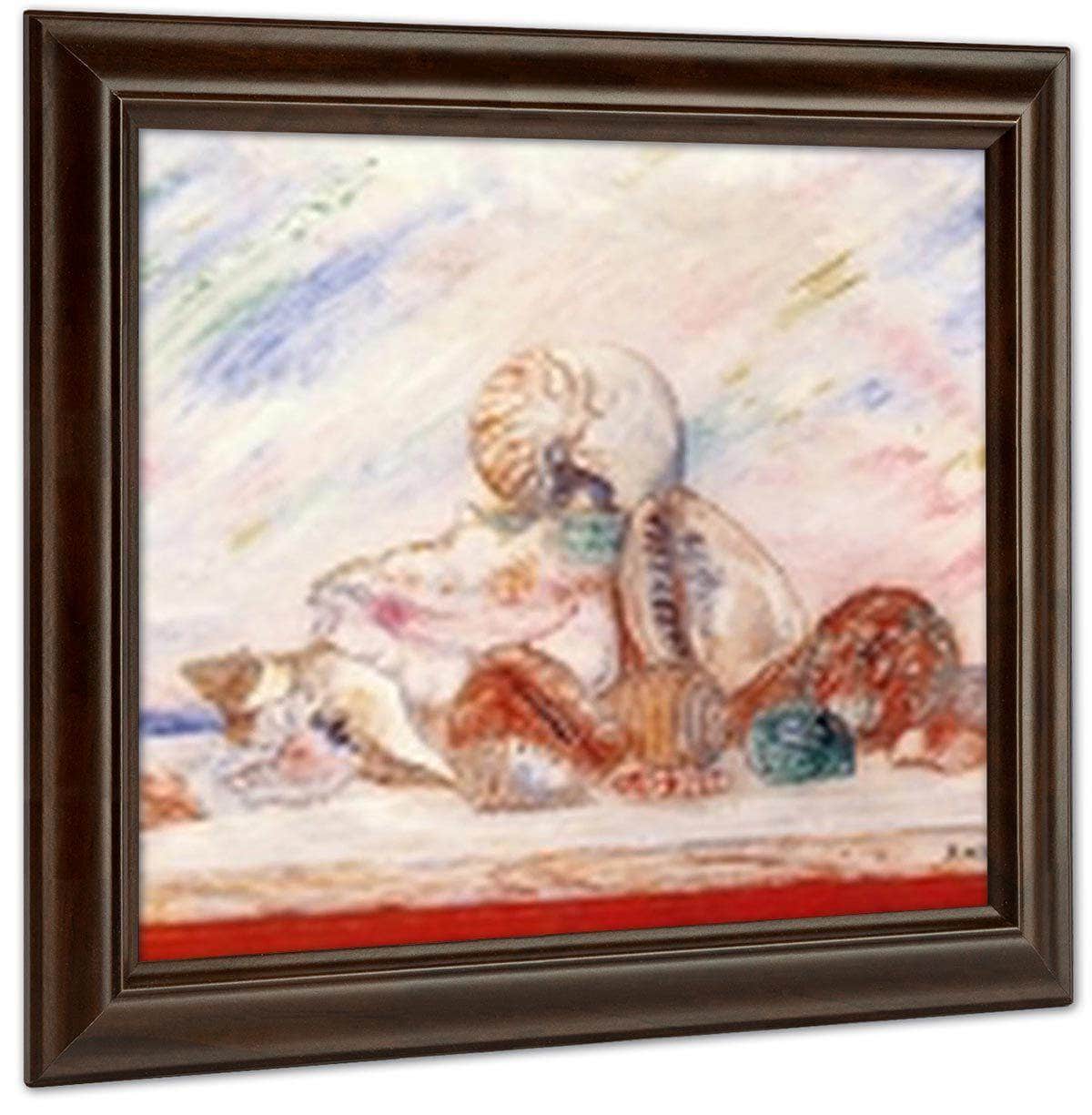 Shells By James Ensor Fine Art Print
