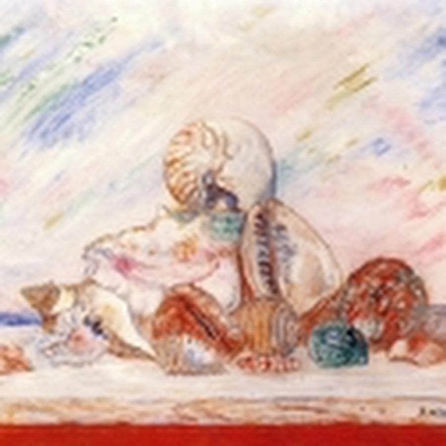 Shells By James Ensor Fine Art Print