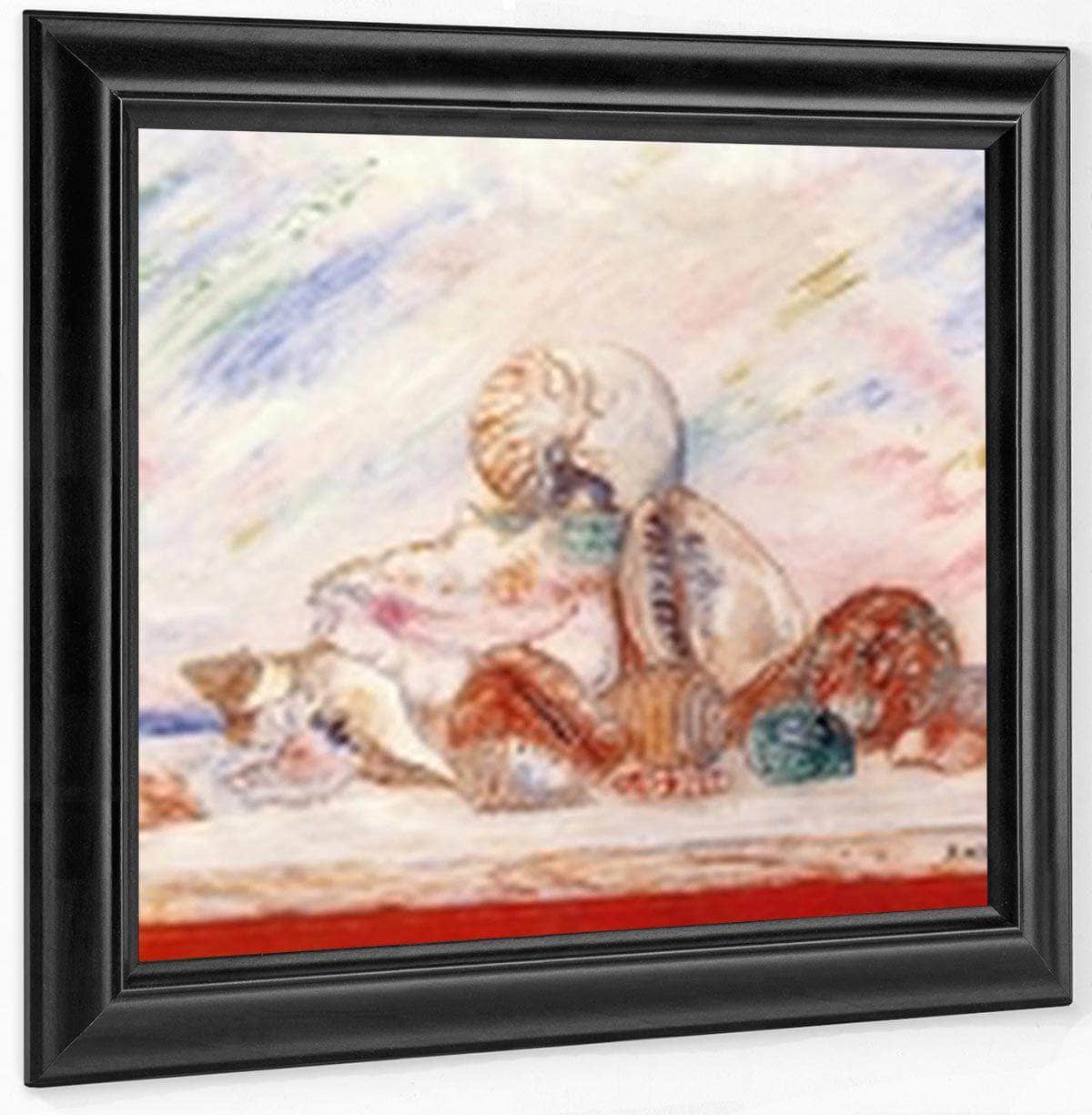 Shells By James Ensor Fine Art Print