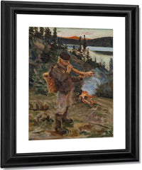 Shepherd Boy From Paanajarvi By Akseli Gallen Kallela Fine Art Print