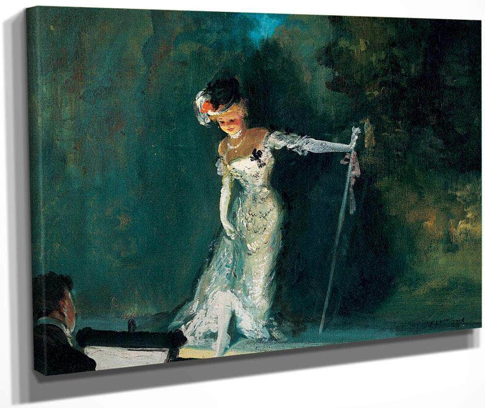 Shinn Revue2 By Everett Shinn Fine Art Print
