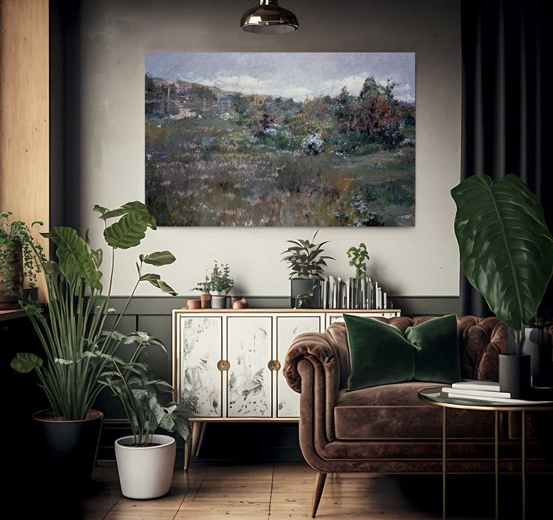 Shinnecock Landscape By  Chase William Merritt Fine Art Print