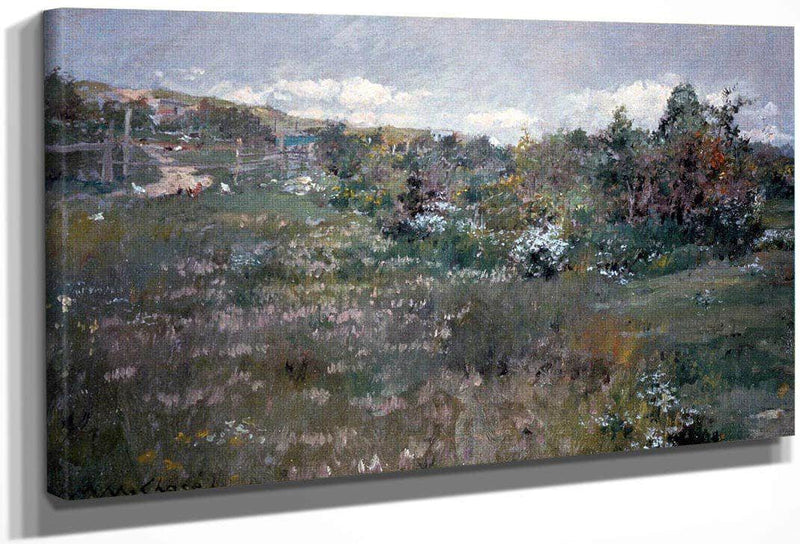 Shinnecock Landscape By  Chase William Merritt Fine Art Print