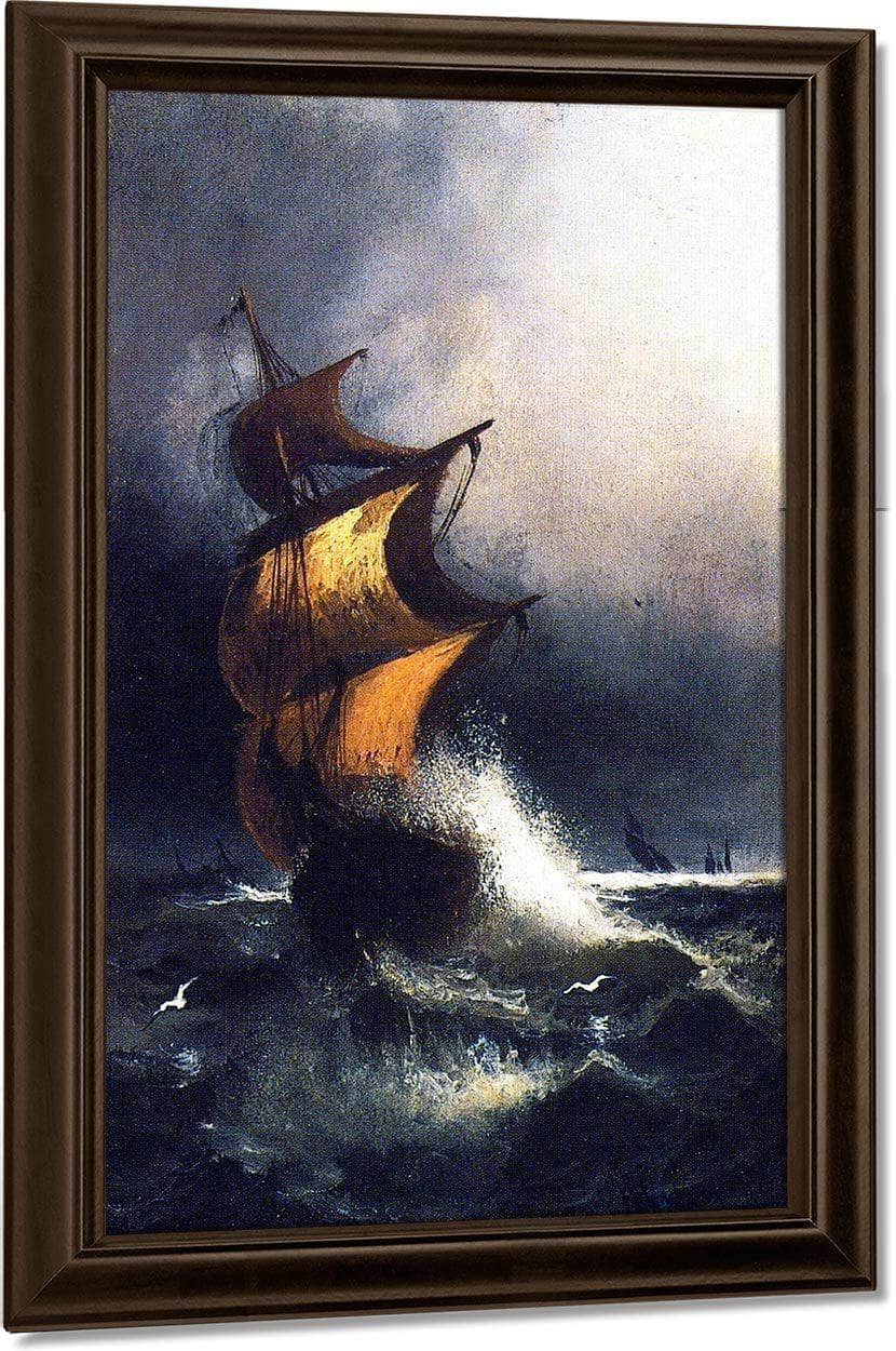 Ship In A Storm By Henry Ossawa Tanner Fine Art Print