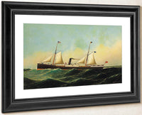 Ship Jona 1884 By Antonio Jacobsen Fine Art Print