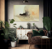 Ship On Fire By Jwm Turner Fine Art Print