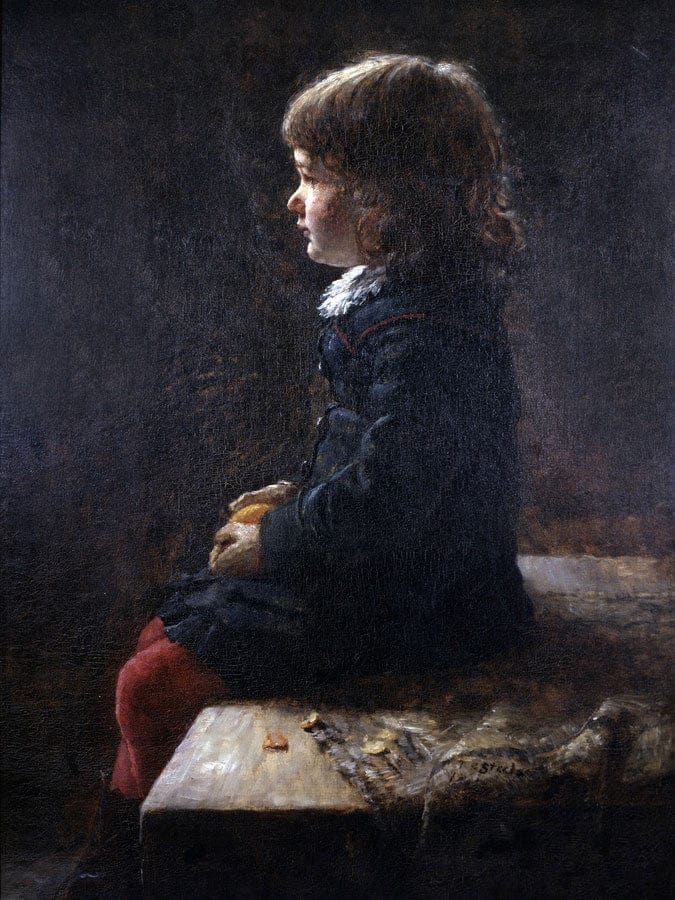 Shirley Steele (1878 1952) By Theodore Clement Steele Fine Art Print