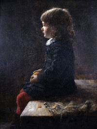 Shirley Steele (1878 1952) By Theodore Clement Steele Fine Art Print