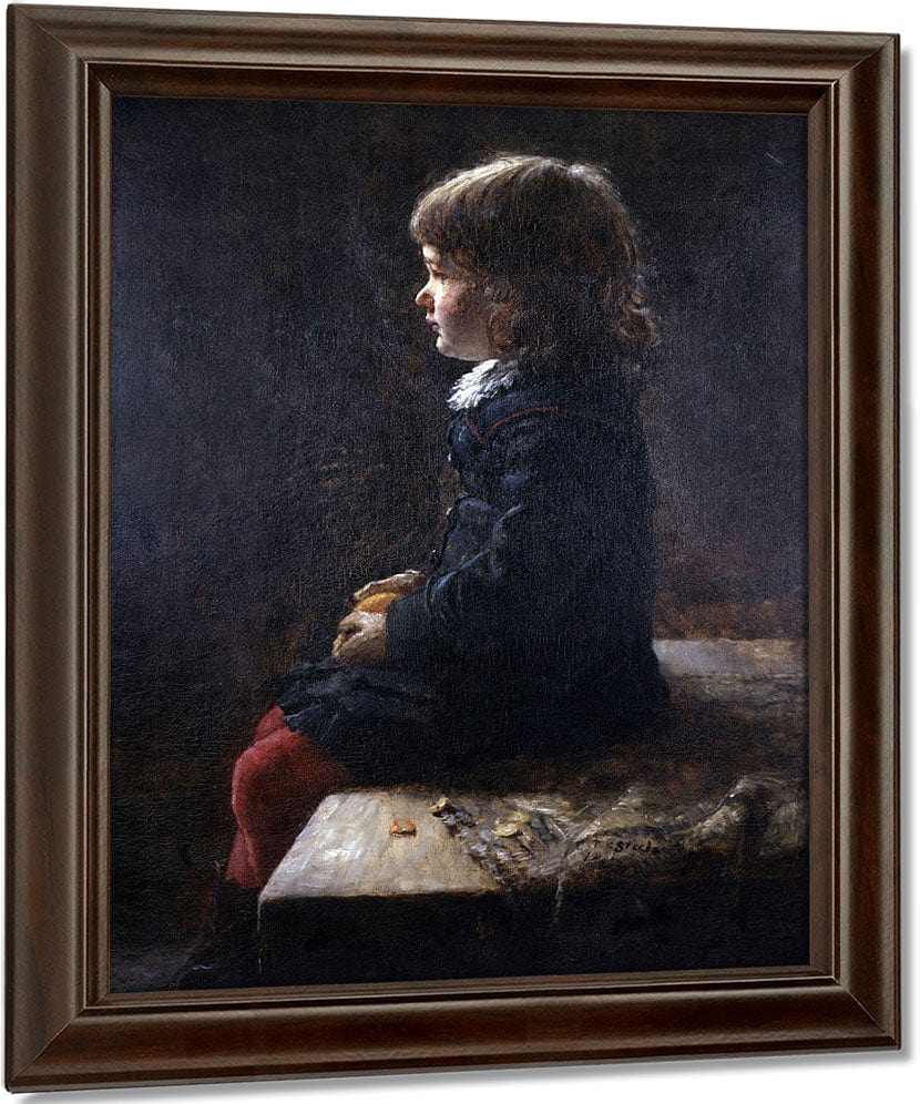 Shirley Steele (1878 1952) By Theodore Clement Steele Fine Art Print