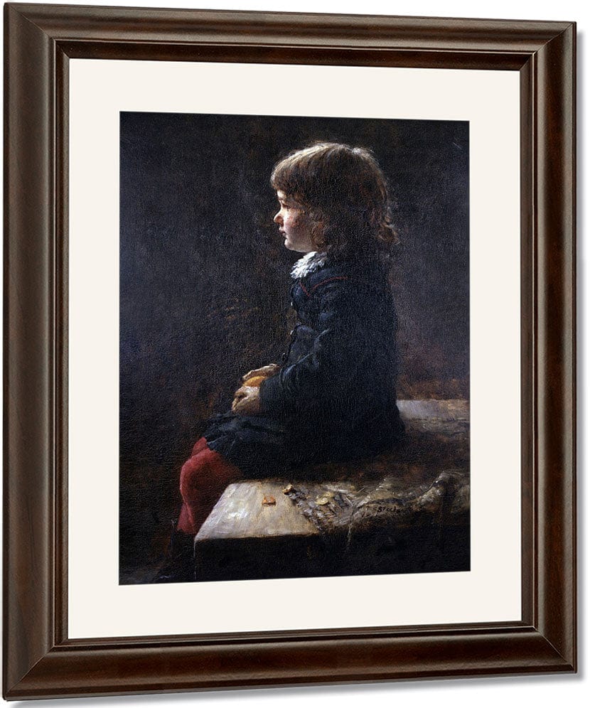Shirley Steele (1878 1952) By Theodore Clement Steele Fine Art Print