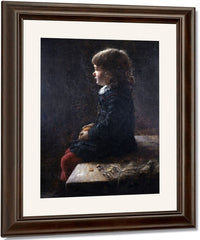 Shirley Steele (1878 1952) By Theodore Clement Steele Fine Art Print
