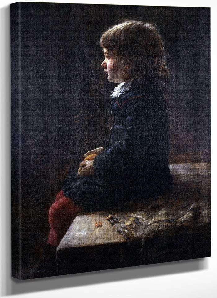 Shirley Steele (1878 1952) By Theodore Clement Steele Fine Art Print