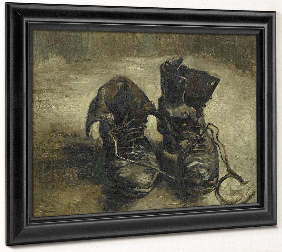 Shoes By Vincent Van Gogh Fine Art Print