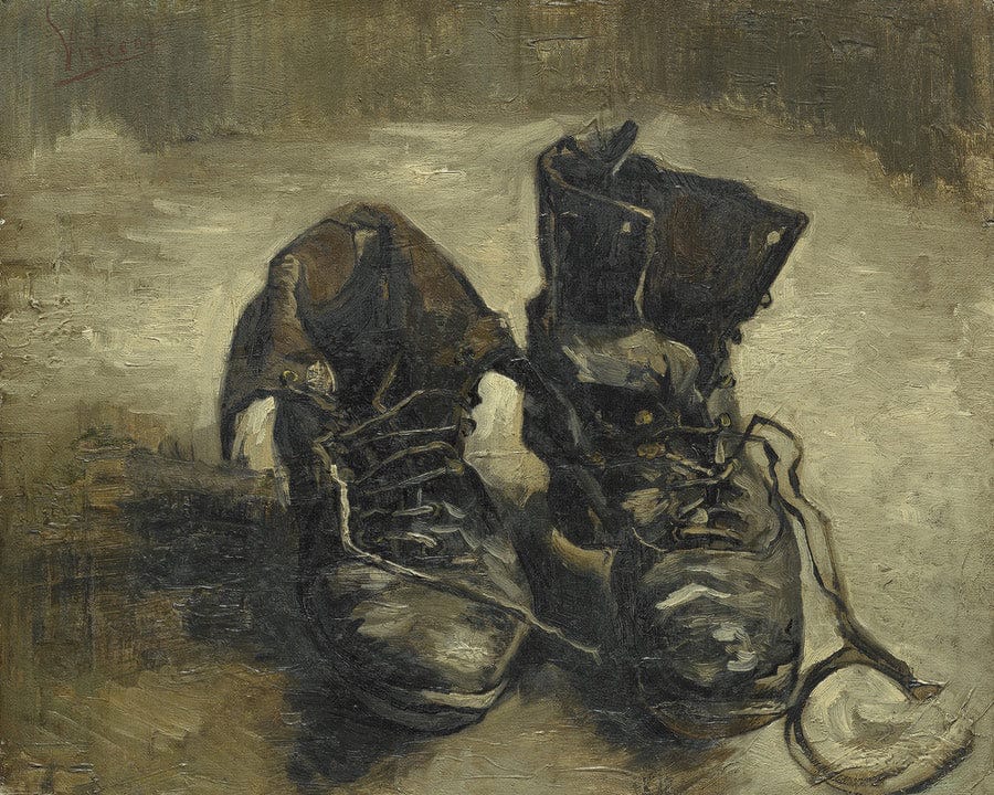 Shoes By Vincent Van Gogh Fine Art Print