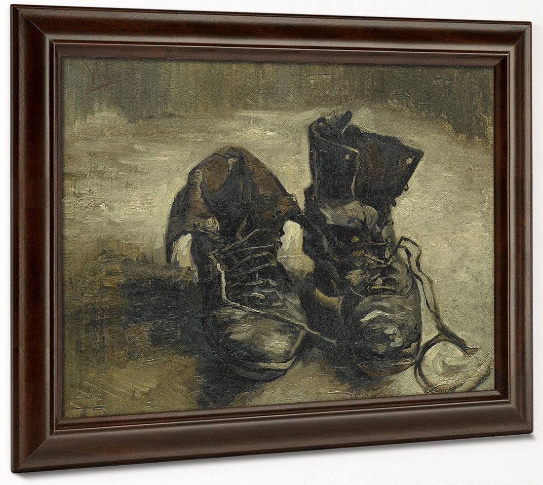 Shoes By Vincent Van Gogh Fine Art Print