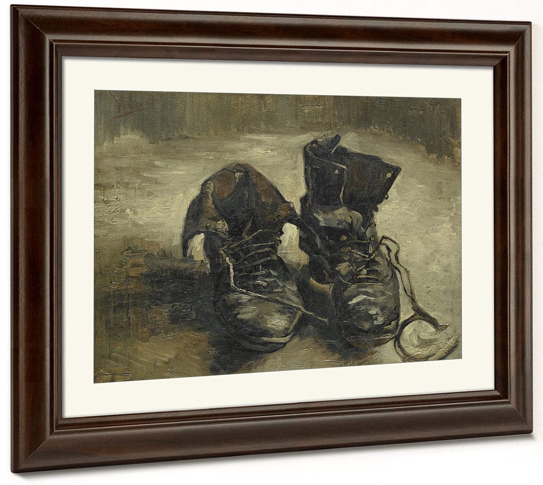 Shoes By Vincent Van Gogh Fine Art Print