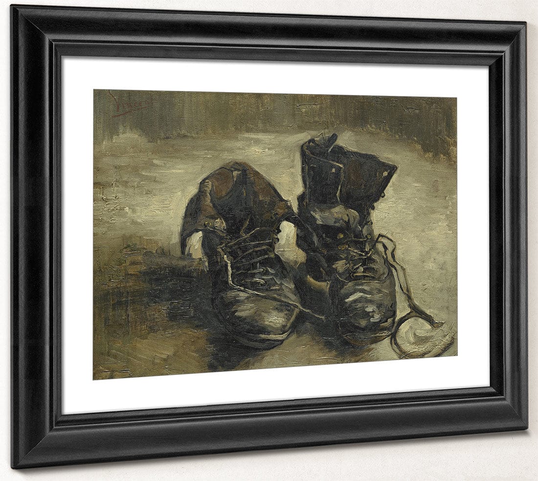 Shoes By Vincent Van Gogh Fine Art Print
