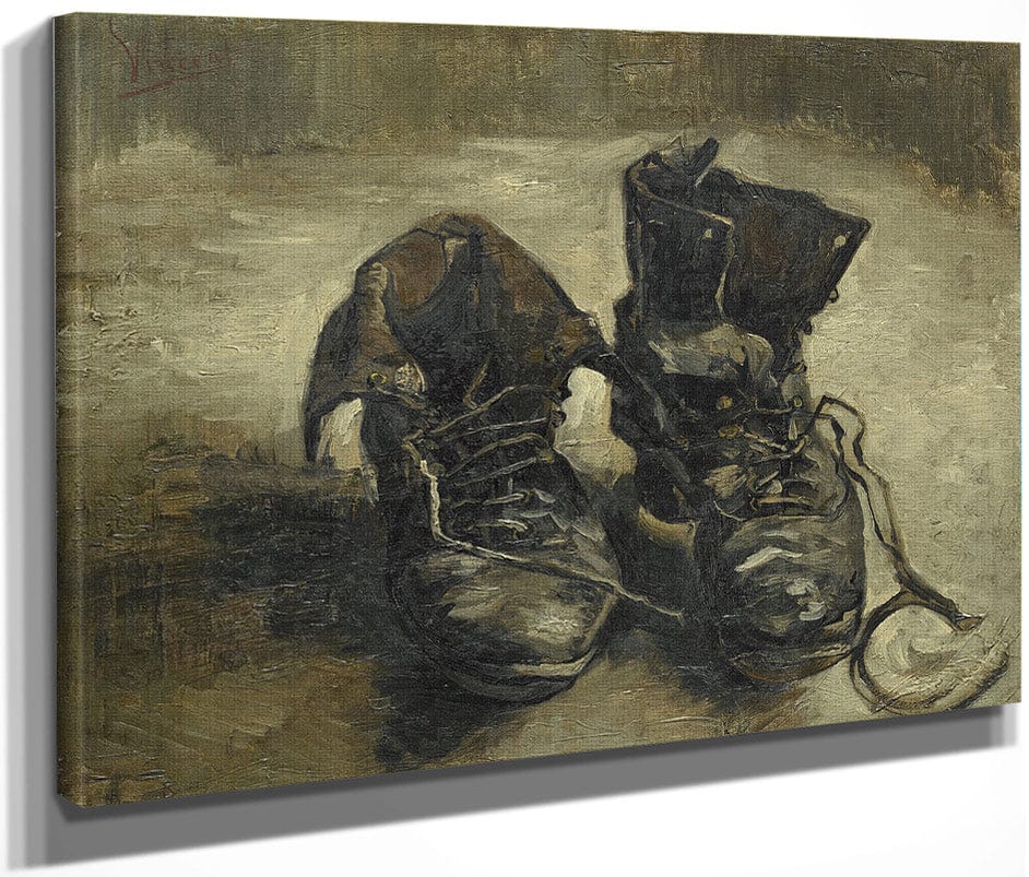 Shoes By Vincent Van Gogh Fine Art Print