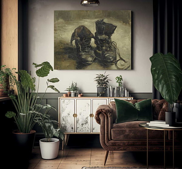 Shoes By Vincent Van Gogh Fine Art Print