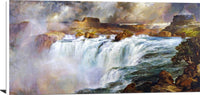 Shoshone Falls On The Snake River Painting Thomas Moran Canvas Art Fine Art Print