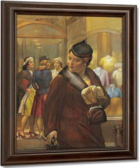 Show Window No 2 By Kenneth Hayes Miller Fine Art Print