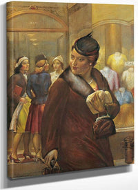 Show Window No 2 By Kenneth Hayes Miller Fine Art Print