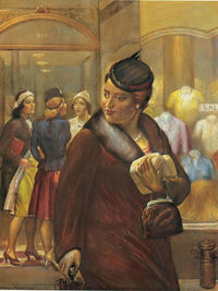 Show Window No 2 By Kenneth Hayes Miller Fine Art Print