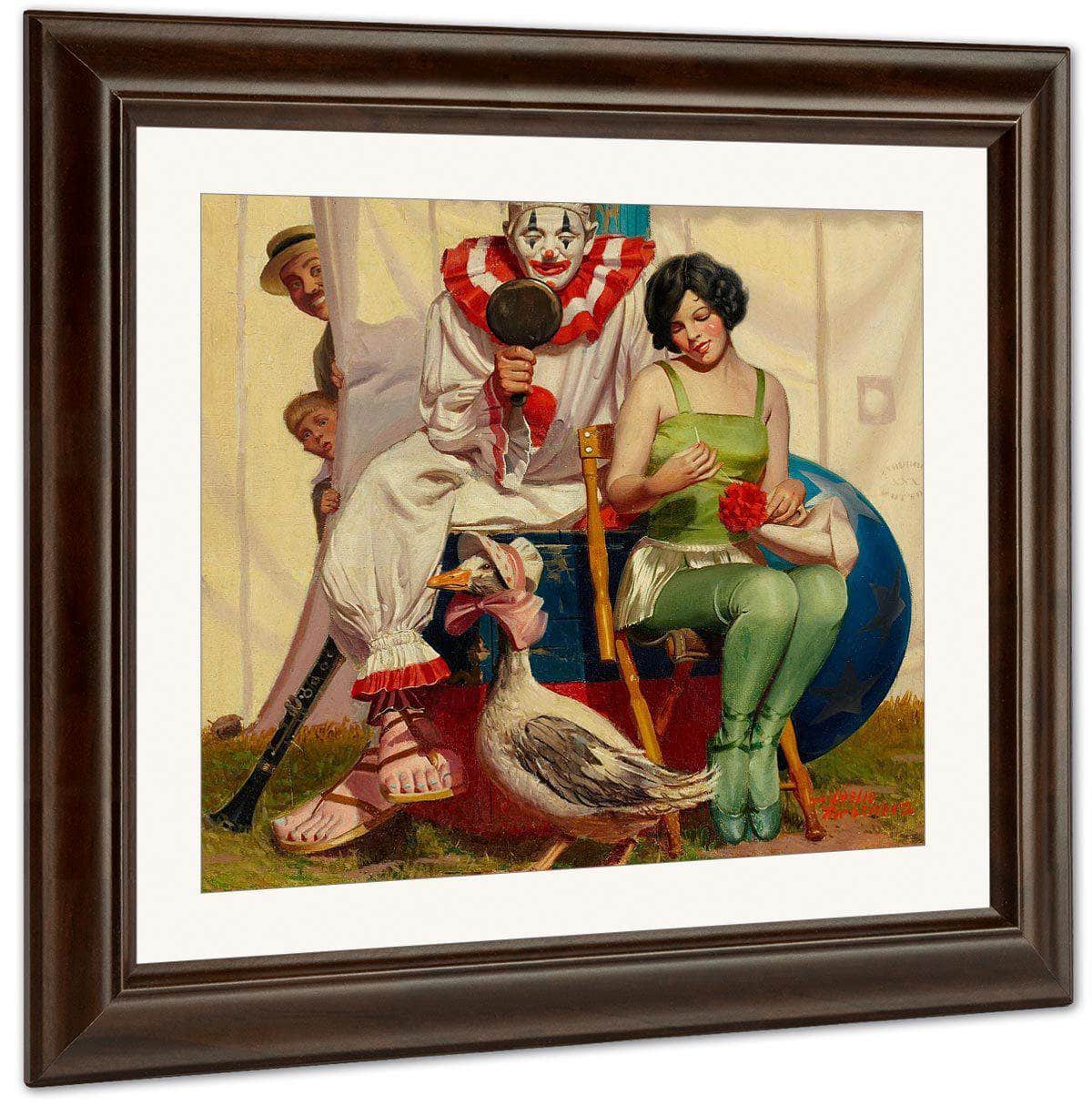 Showtime Liberty Cover July 10 1926 By Leslie Thrasher Fine Art Print