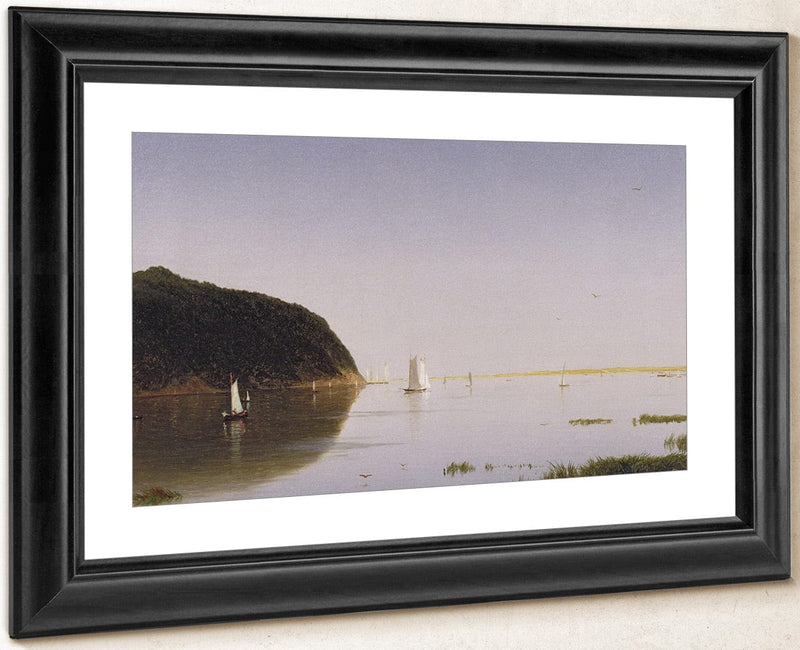 Shrewsbury River, New Jersey By John Frederick Kensett Fine Art Print