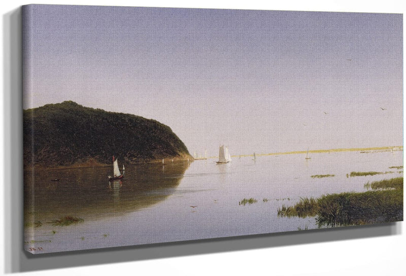 Shrewsbury River, New Jersey By John Frederick Kensett Fine Art Print