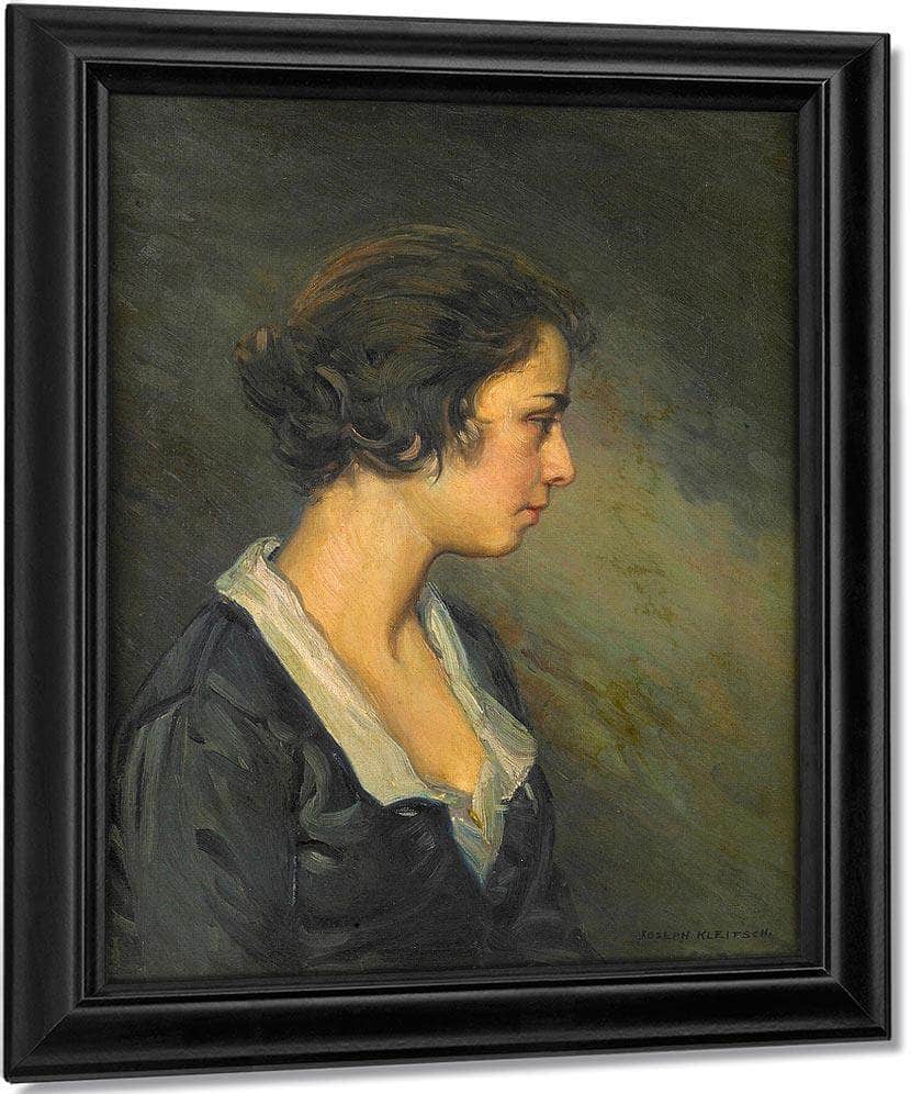 Sicilian Girl, C. 1919 By Joseph Kleitsch Fine Art Print