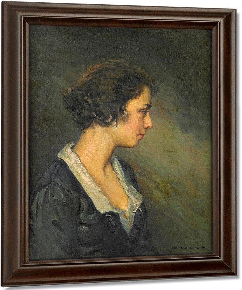 Sicilian Girl, C. 1919 By Joseph Kleitsch Fine Art Print