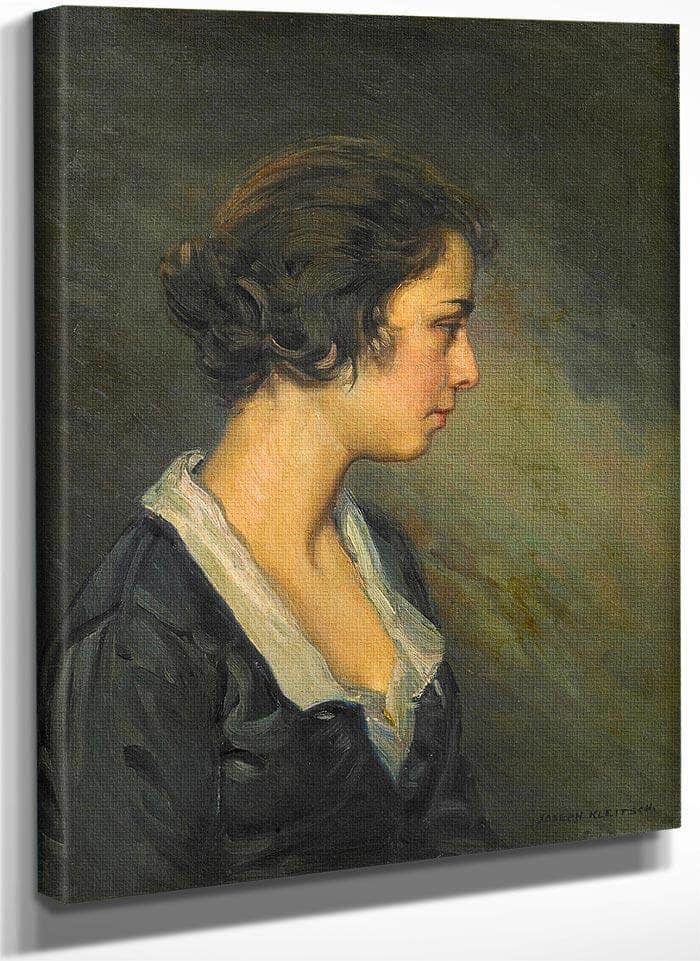 Sicilian Girl, C. 1919 By Joseph Kleitsch Fine Art Print