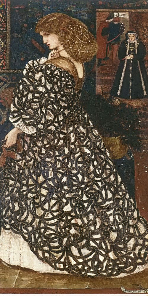 Sidonia Von Bork By Edward Coley Burne Jones Fine Art Print