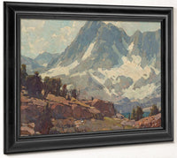 Sierra Glaciers And Lake By Edgar Payne Fine Art Print