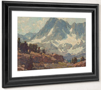Sierra Glaciers And Lake By Edgar Payne Fine Art Print