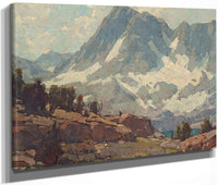 Sierra Glaciers And Lake By Edgar Payne Fine Art Print