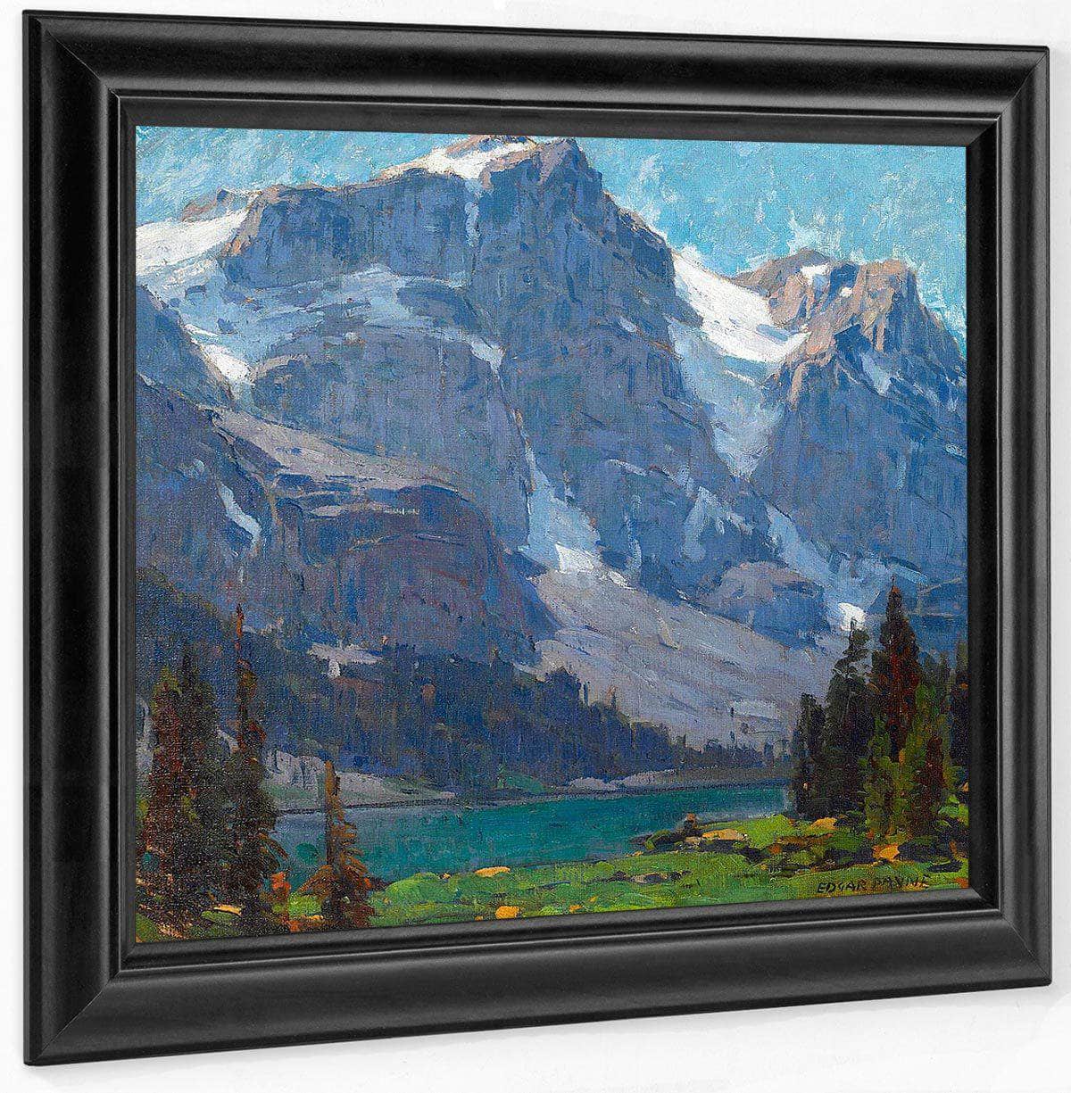 Sierra Lake And Peaks By Edgar Payne Fine Art Print