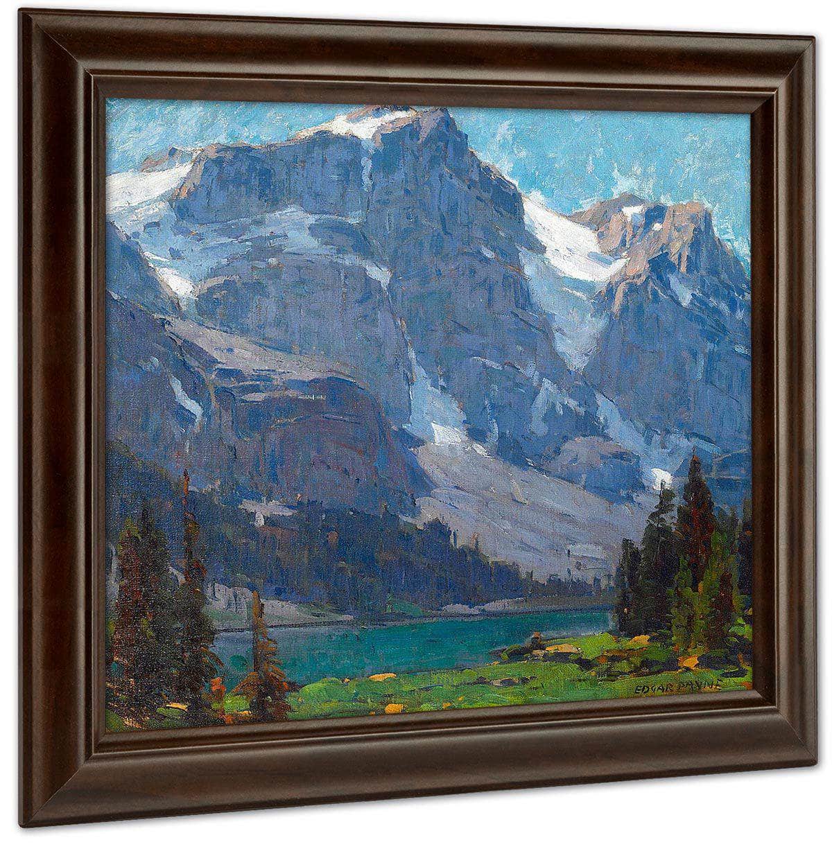 Sierra Lake And Peaks By Edgar Payne Fine Art Print