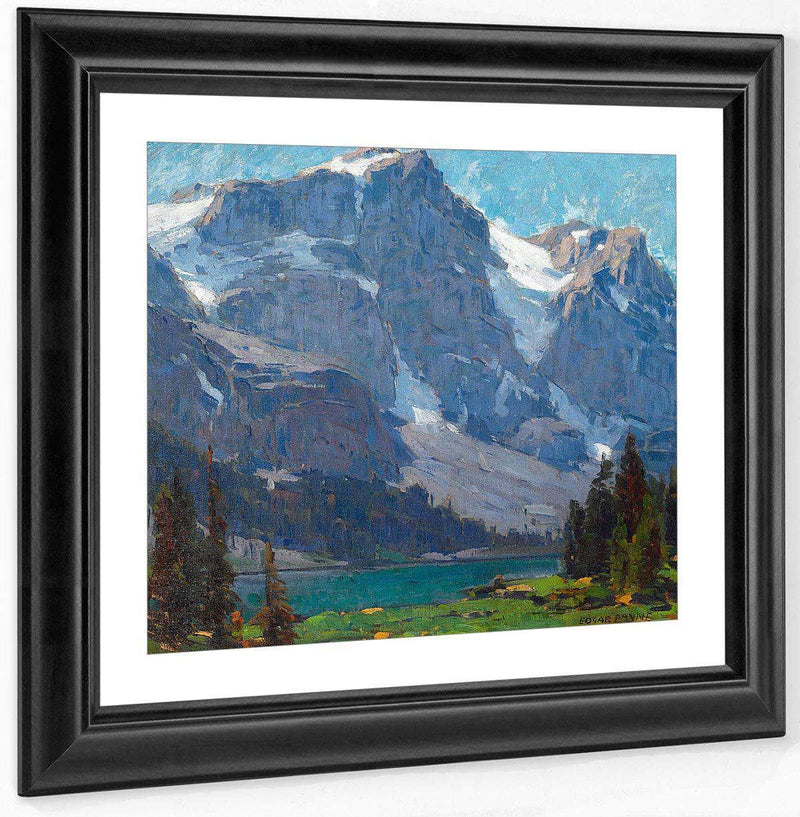 Sierra Lake And Peaks By Edgar Payne Fine Art Print