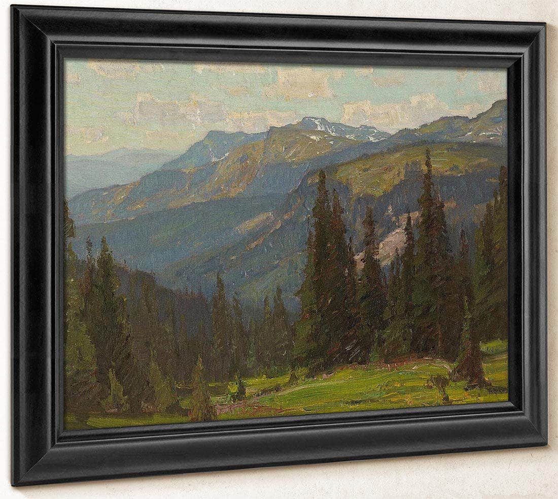 Sierra Landscape 1913 By William Wendt Fine Art Print