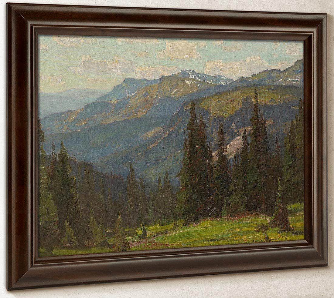 Sierra Landscape 1913 By William Wendt Fine Art Print