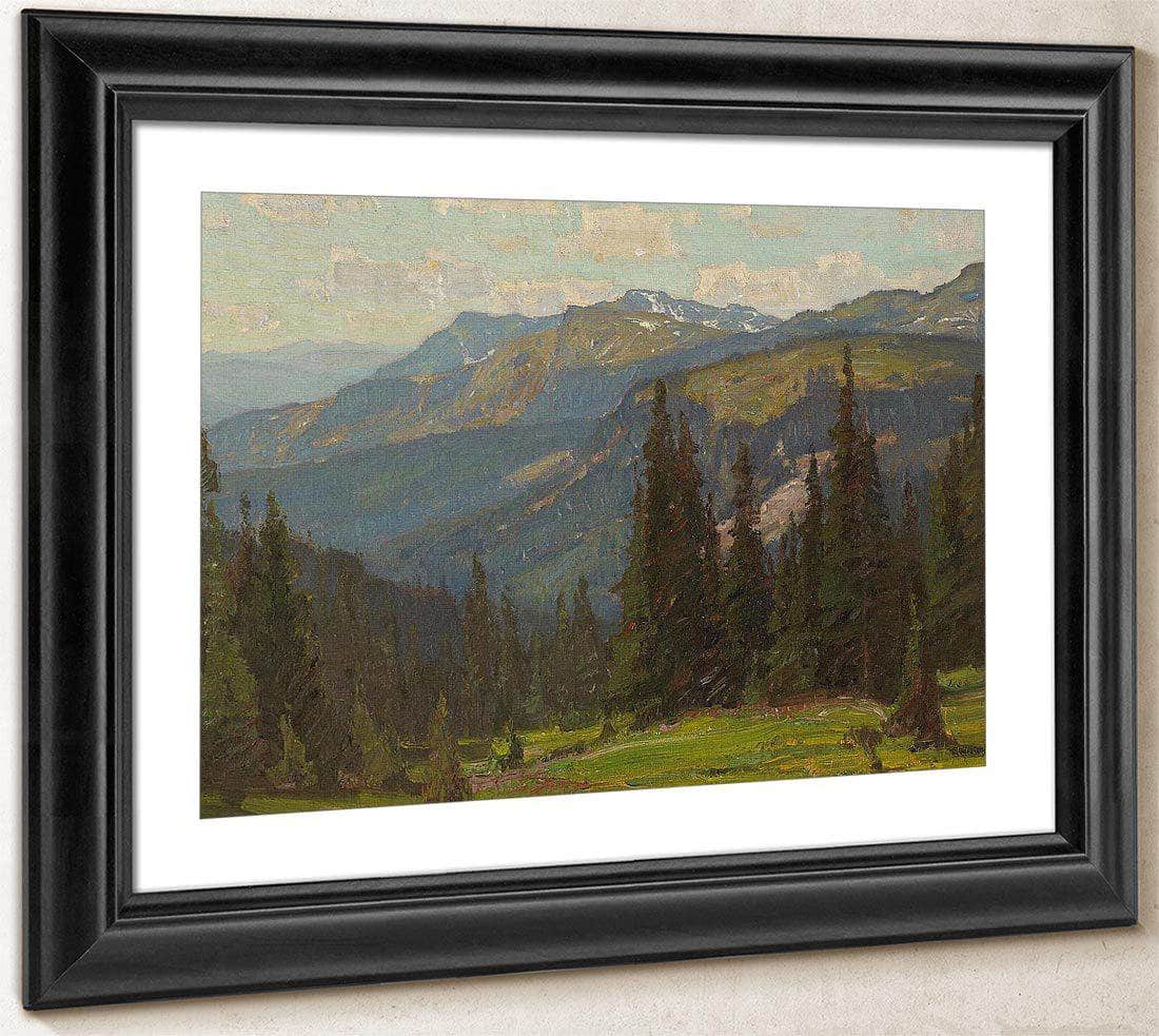 Sierra Landscape 1913 By William Wendt Fine Art Print
