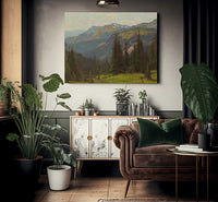 Sierra Landscape 1913 By William Wendt Fine Art Print