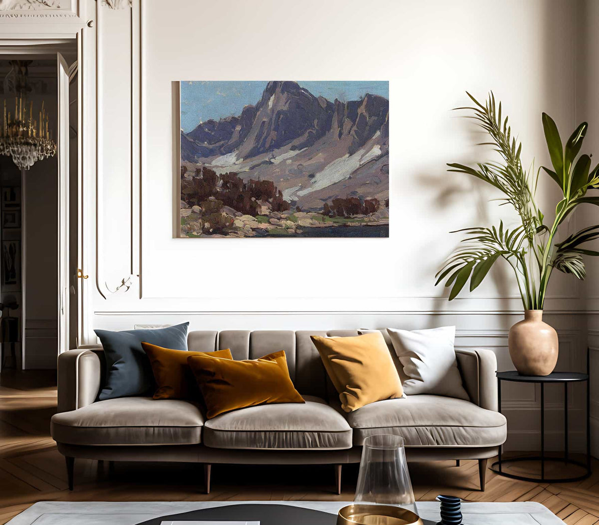 Sierra Landscape By  Edgar Payne Fine Art Print