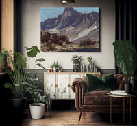 Sierra Landscape By  Edgar Payne Fine Art Print