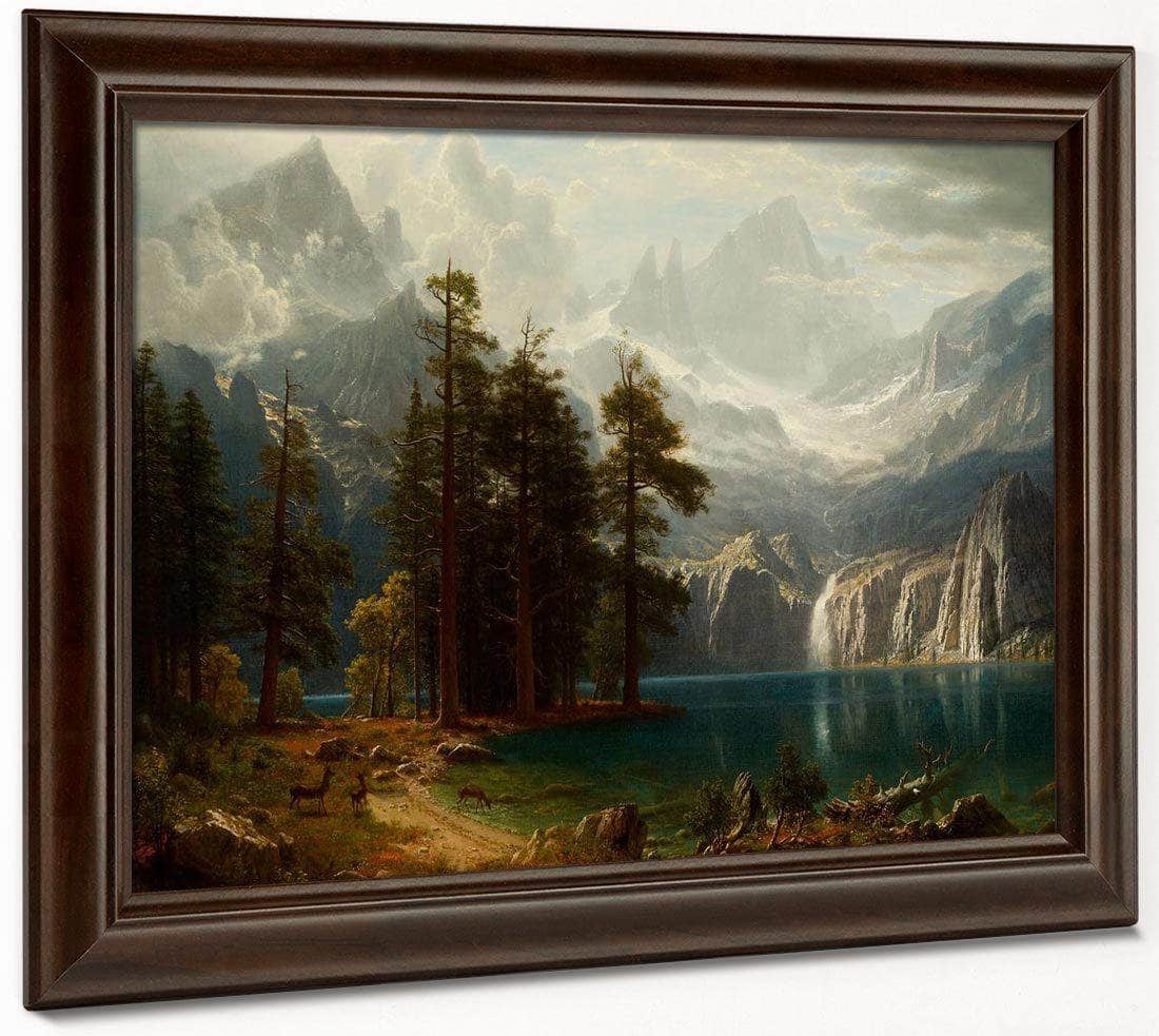 Sierra Nevada 1873 By Albert Bierstadt Fine Art Print